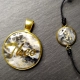 Produktfoto Hundemarke Anhänger Marmor Schmuck Geschenk Hundebesitzer