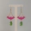 Ohrringe Fledermaus pink